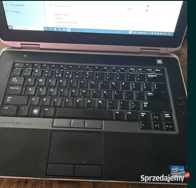 DELL E6430 intel i5 12gb ram 120 ssd win 10 pro Iława sprzedam