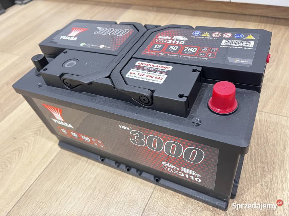 AKUMULATOR ROZRUCHOWY 12V YUASA Wrocław sprzedam