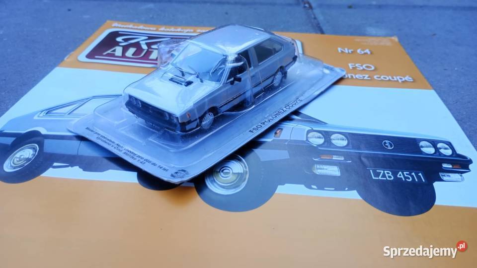POLONEZ COUPE kultowe auta PRL 143 Deagostini Warszawa