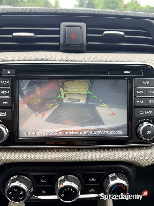 Nissan Micra Benzyna 2018r poduszka powietrzna lubelskie Tomaszów Lubelski