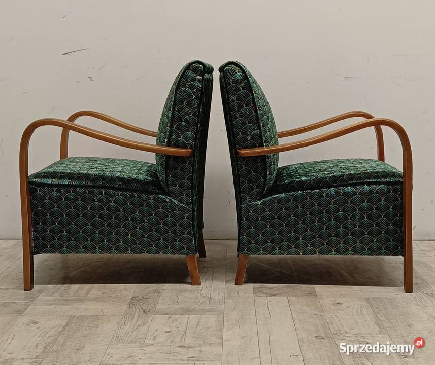fotel fotele art deco vintage lata 60te design Radomsko