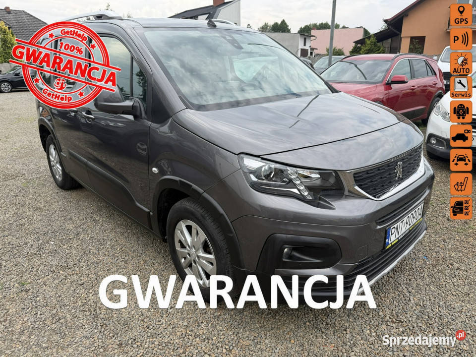 Peugeot RIFTER navi klimatronic kamera gwarancja Kombi Zbąszyń sprzedam
