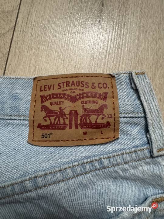 Spodnie jeansowe Levis małopolskie Łysa Góra
