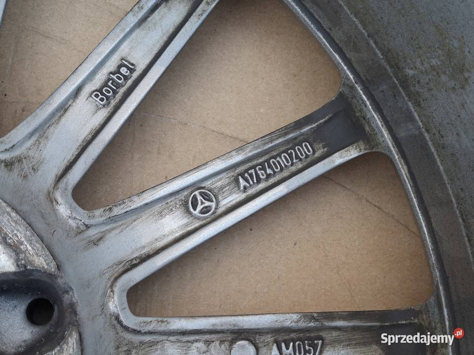 MERCEDES AKLASA W176 FELGA ALUFELGA 18 5X112 75J aluminiowe Bieleń