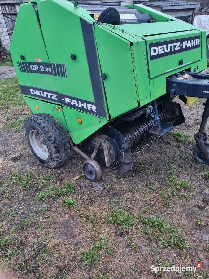 Prasa deutz fahr GP 230 nie vicon krone case lubelskie Stoczek Łukowski