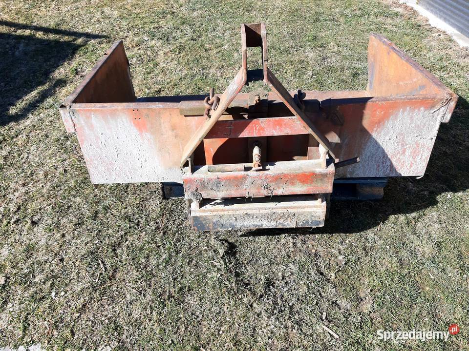 Paczka skrzynia transportową do traktora Czarna Góra