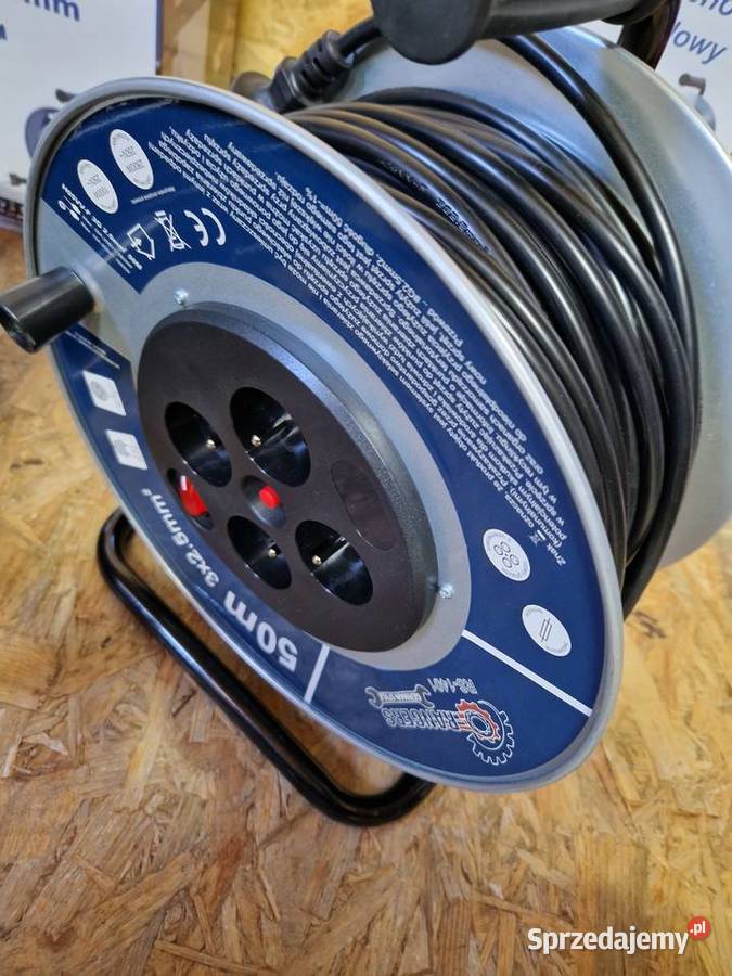 Przedłużacz bębnowy ogrodowy Rangers 50 m 4 Głogowa