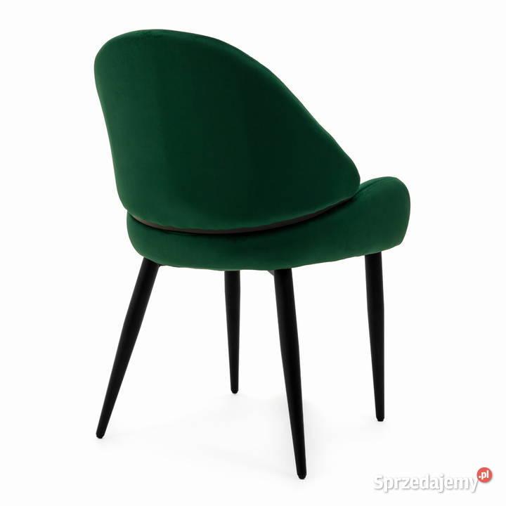 Krzesło Tapicerowane Bergamo Butelkowa Zieleń Tarchały Małe sprzedam