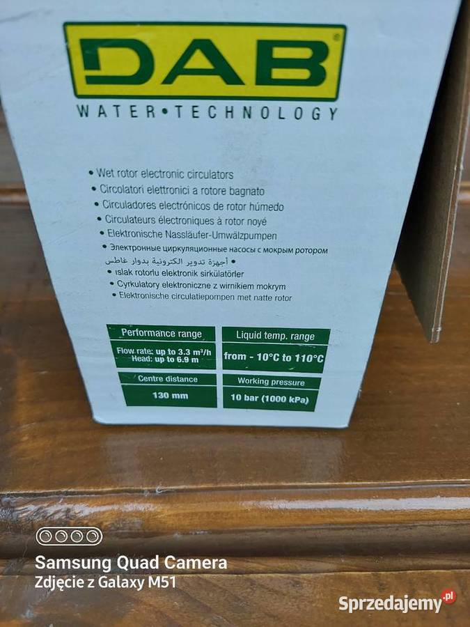 Nowa pompa obiegowa energooszczędna DabEvosta2 Świdnica