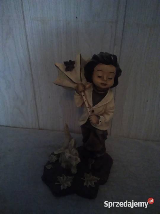 Figurka Pani z Parasolką i psem Świdnica sprzedam