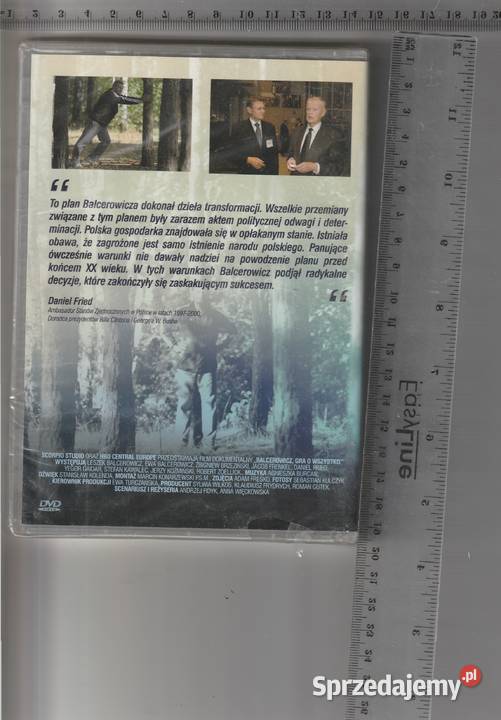 Balcerowicz gra o wszystkoAndrze FidykDVD Pruszków sprzedam