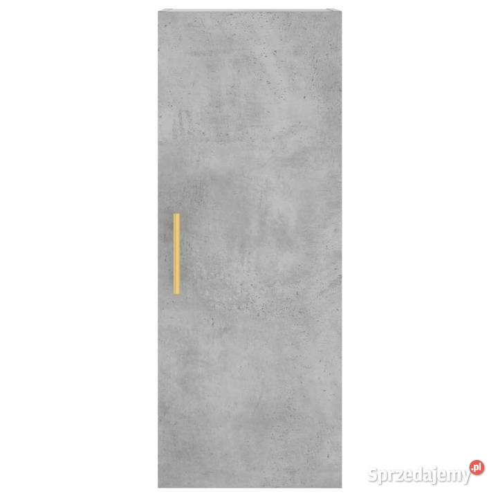 Wysoka szafka szarość betonu 345x34x180 Warszawa sprzedam