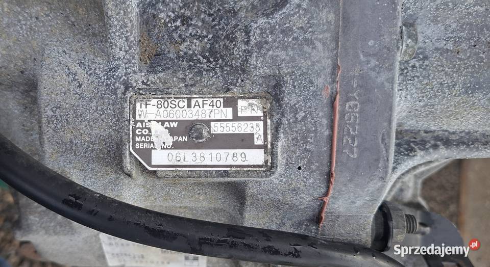 Skrzynia biegów automatyczna AF 40 Opel 19 CDTI Lubliniec