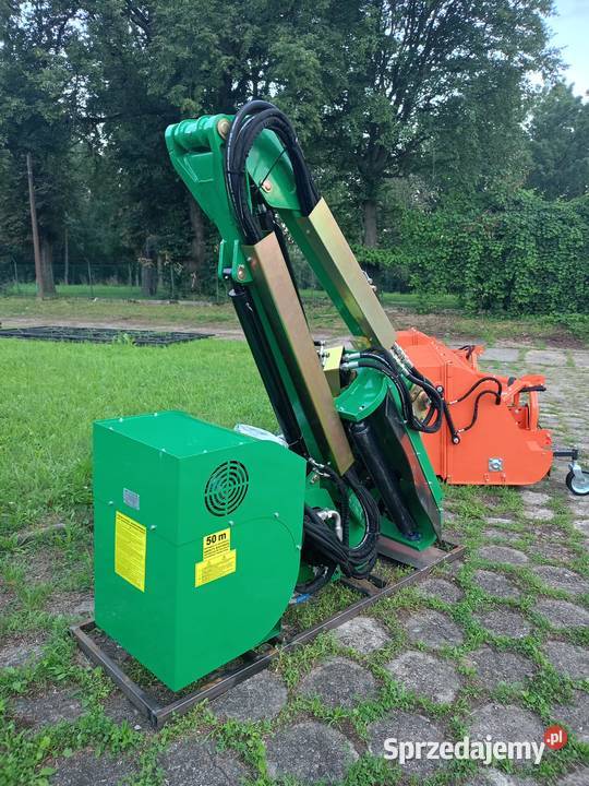 kosiarka bijakowa na wysięgniku długim ramieniu Żurawica