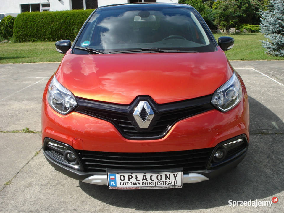 Renault Captur ŚlicznyECO 2AutomatSerwis ASO I wielofunkcyjna kierownica Captur zachodniopomorskie Morzyczyn