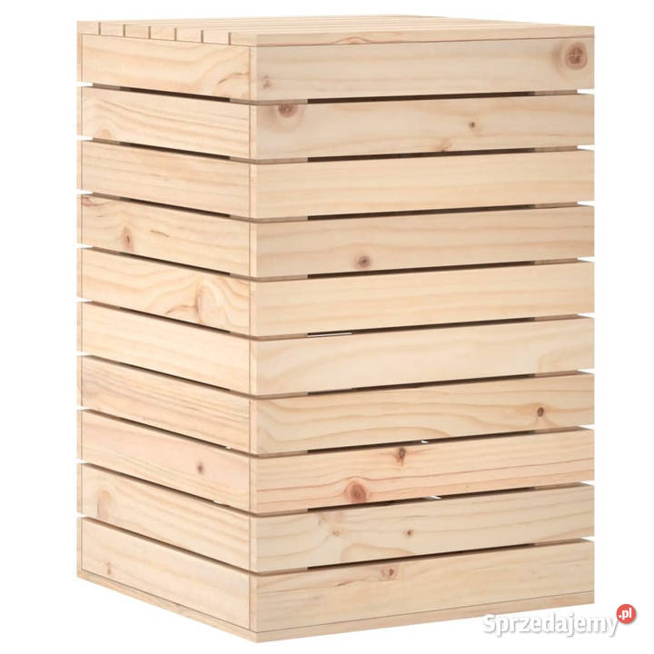 Kosz na pranie 44x44x66 lite drewno sosnowe Warszawa