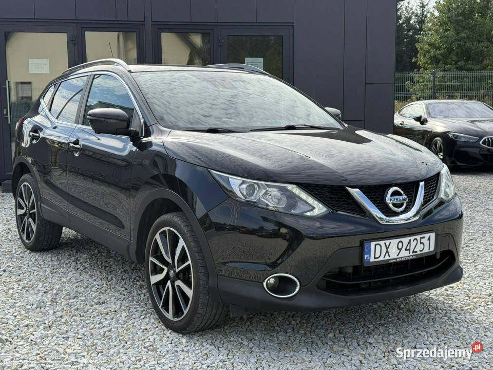 Nissan Qashqai 16 16V DIGT 163 2015r kamera 360 wielofunkcyjna kierownica dolnośląskie