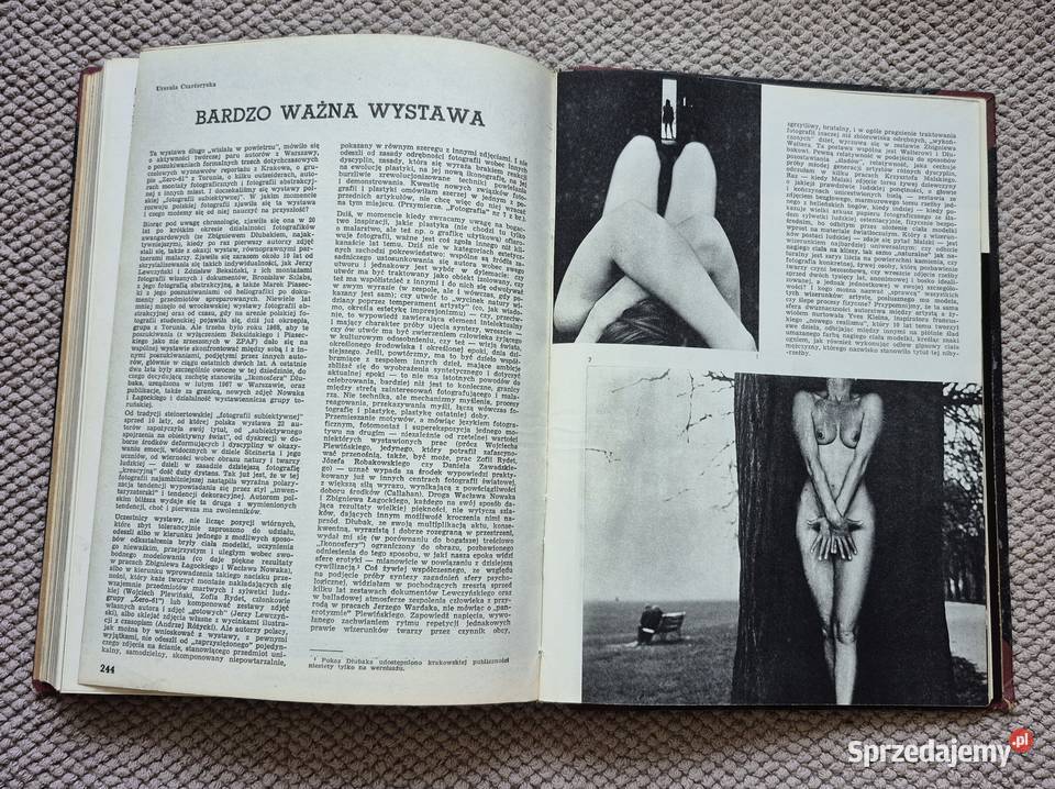Oprawiony rocznik 1968 miesięcznika Fotografia Wrocław