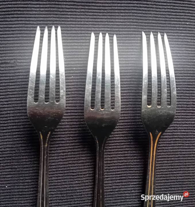 Zestaw 3 widelców ze stali nierdzewnej Hefra