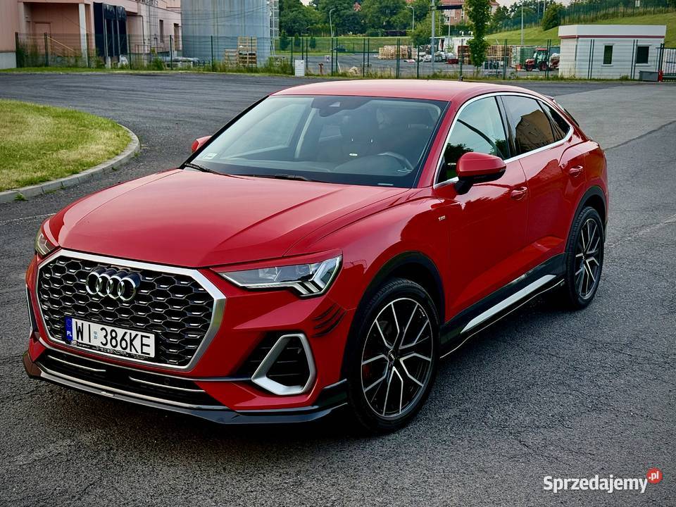 Audi Q3 Sportback 35 TFSI MHEV S line Matrix 360 dolnośląskie Wałbrzych