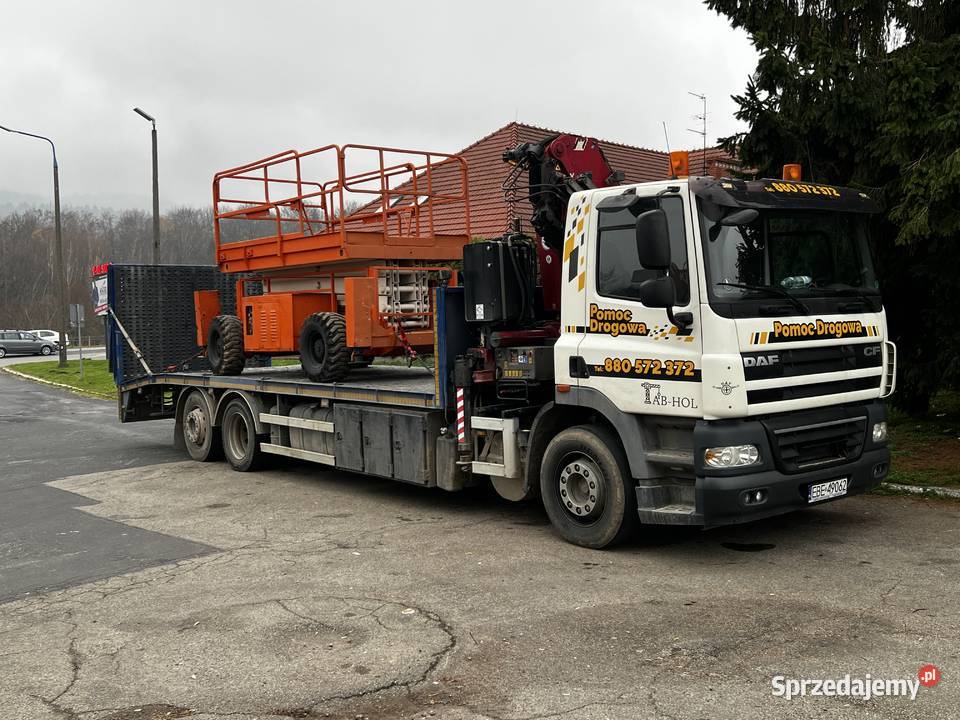 Usługi HDS Transport maszyn Transport towarów Gdów