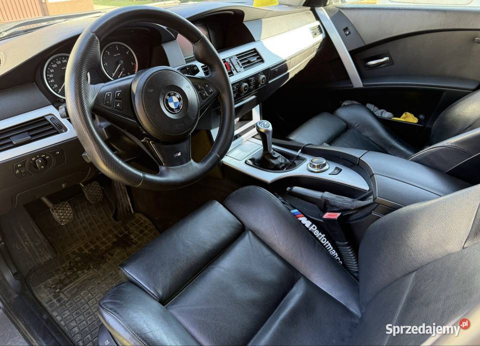 BMW e60 30d 231 manual Rok produkcji 2005 podkarpackie sprzedam