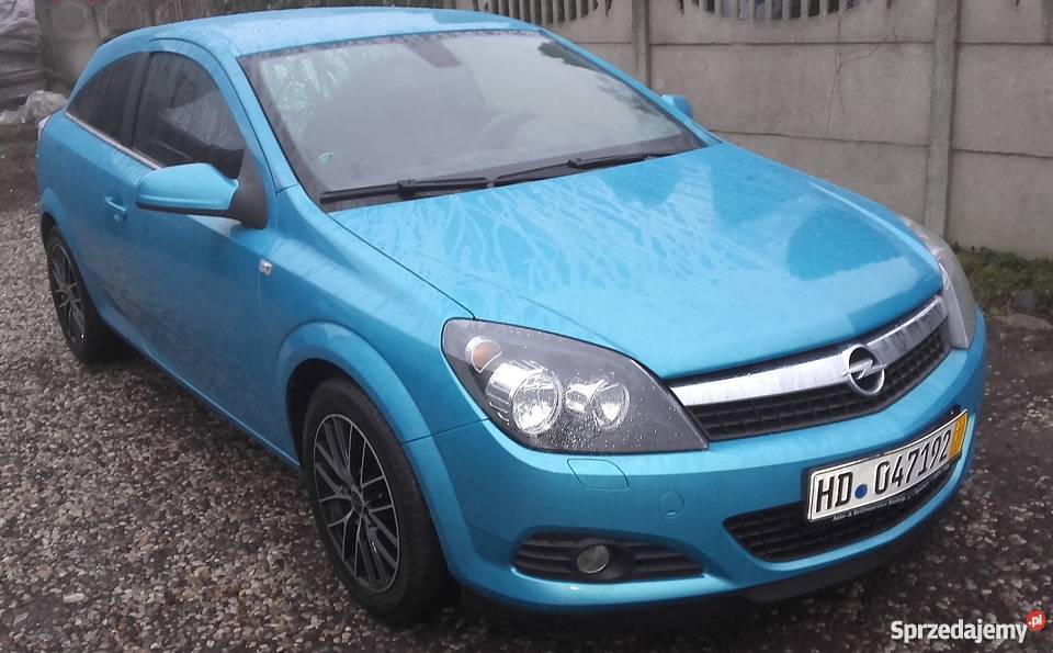 Opel Astra H GTC 2010r 103 przebieg IDEAŁ manualna Rychtal