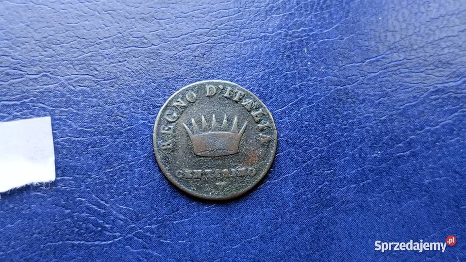 Stare monety 1 centosimo 1809 Włochy Lesko sprzedam