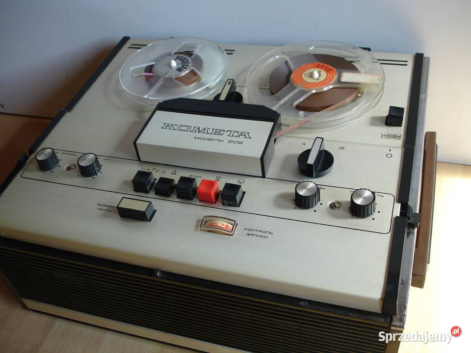 Magnetofon szpulowy KOMETA 209 Zielona Góra