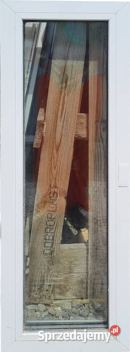 OKNA KacprzaK Witryna 36x110 FIX Używany PCV lubelskie Lublin