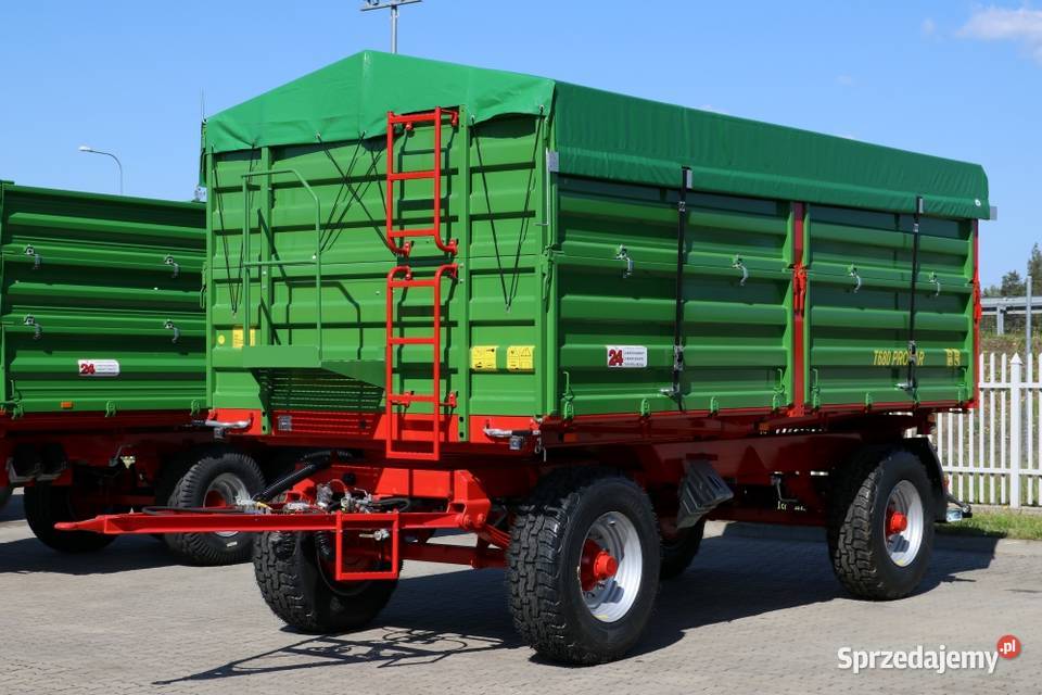 Przyczepa dwuosiowa PRONAR PT610 PT612 PT680 Sokołów Podlaski