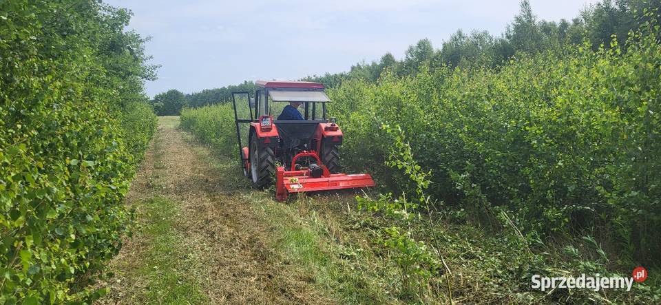 Usługi kosiarką bijakową koszenie trawy ugorów Radom