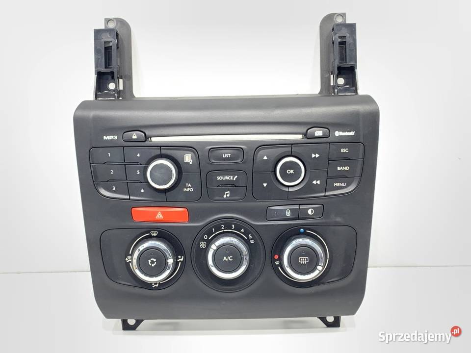 PANEL STEROWANIA NAWIEWU CITROEN C4 II