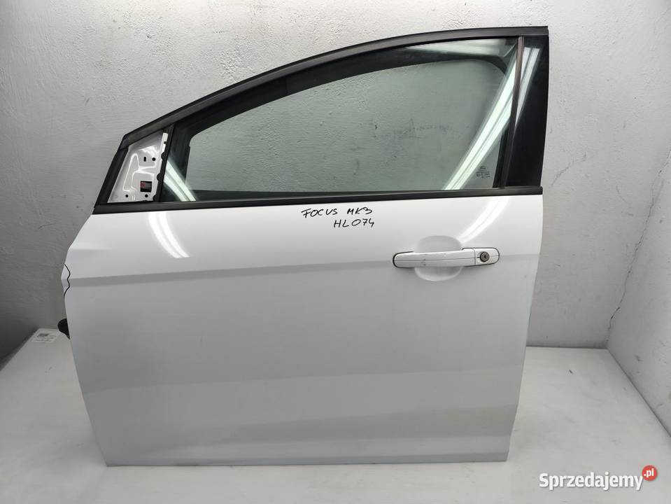 DRZWI LEWY PRZÓD KOMPLETNE FORD FOCUS MK3 LIFT