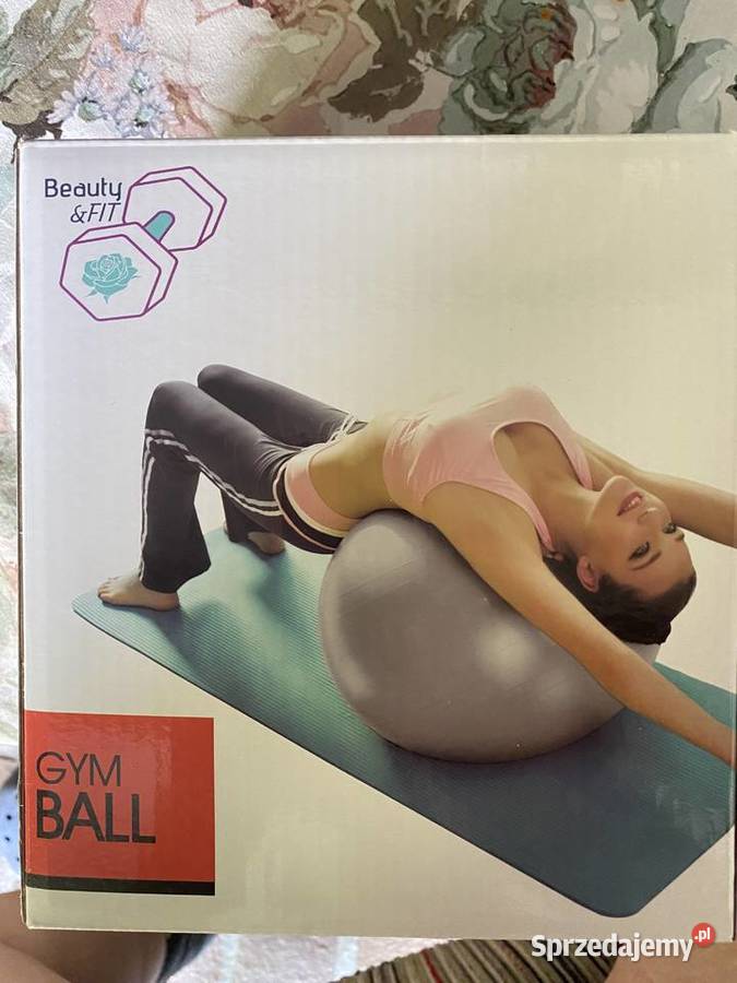 Piłka gimnastyczna do ćwiczeń balansowania 60 Zielonka