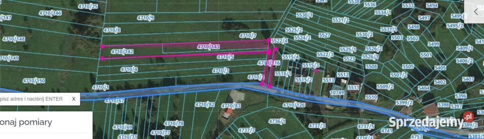 Działka rolna Rajcza Beskid Żywiecki widokowa Sprzedaż Sprzedaż