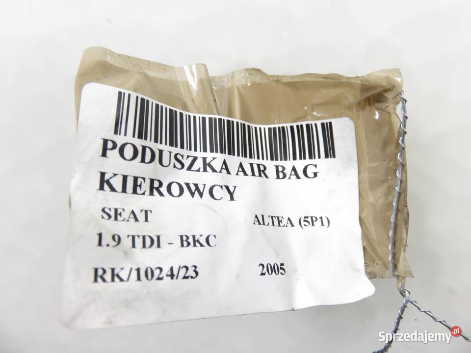 PODUSZKA KIEROWCY SEAT ALTEA 6L0880201AF