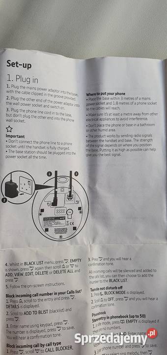 Telefon Bezprzewodowy BT Everyday Duo Sekretarka Wrocław