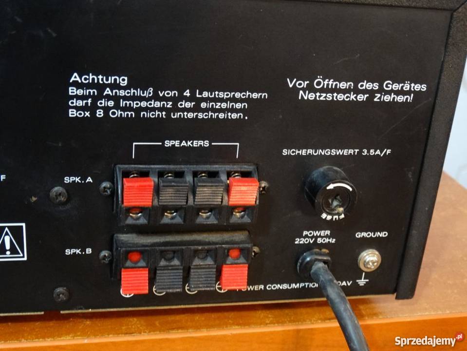 Wzmacniacz Renkforce HVA6060P 480 wat WYSYŁKA Jasło