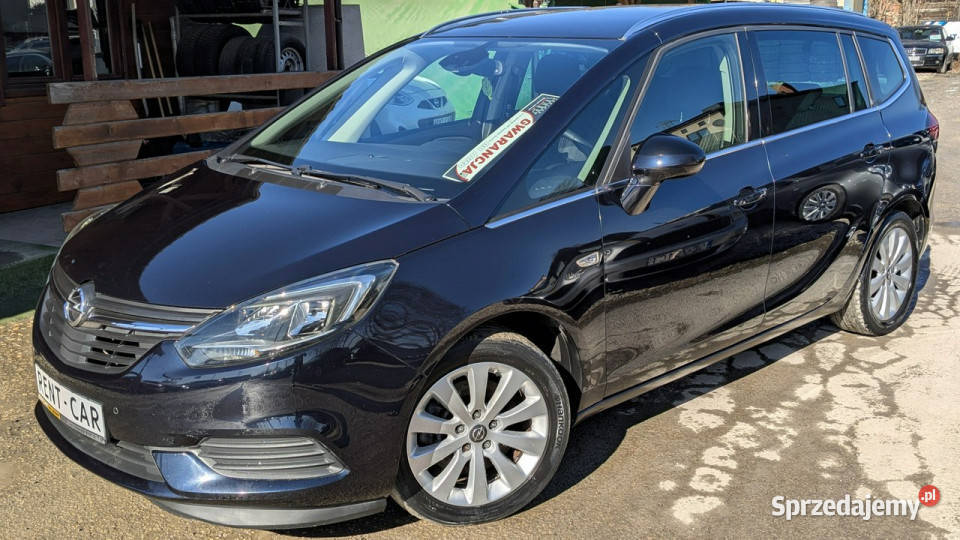 Opel Zafira 20D130OPŁACONYBezwypadkowyAutomat granatowy śląskie Częstochowa sprzedam