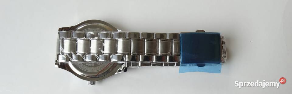 Klasyczny zegarek męski damski 38mm biała tarcza Gorzów Wielkopolski