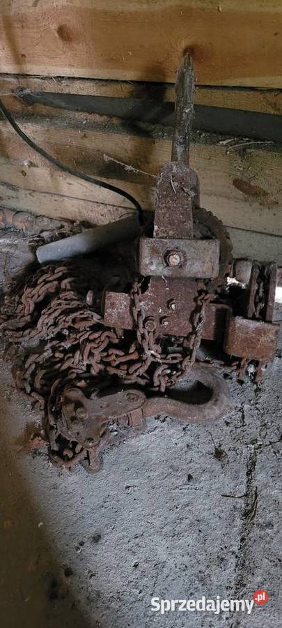 Dźwig ręczny łańcuchowy 15 t łódzkie