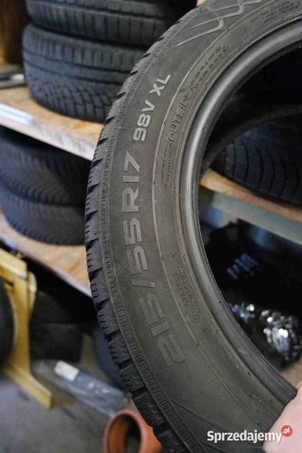 Komplet opon zimowych 21555 R17 NOKIAN WRA4 DOT Poznań