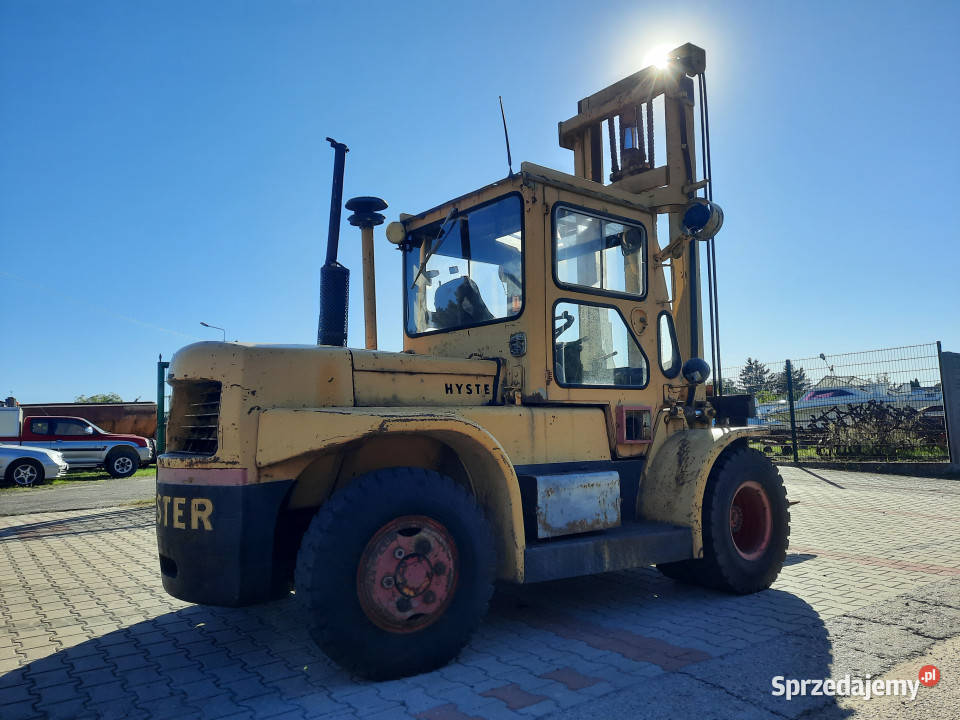 BEZ CENY MINIMALNEJ Wózek widłowy HYSTER H 110 warmińsko-mazurskie Rudolfowo sprzedam