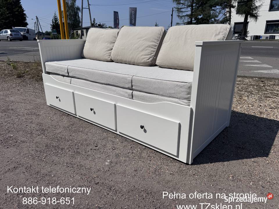 IKEA HEMNES Leżanka Łóżko z 3 szufladami 2 Łóżka Rybnik