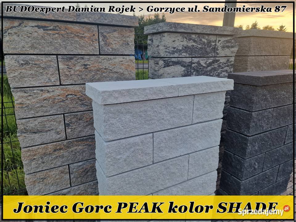 Smukły nowoczesny bloczek Joniec Roma Lite na podkarpackie Gorzyce