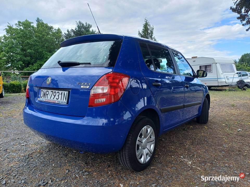 Skoda Fabia II Hatchback 12 MPI 60 2009r dolnośląskie Lubin