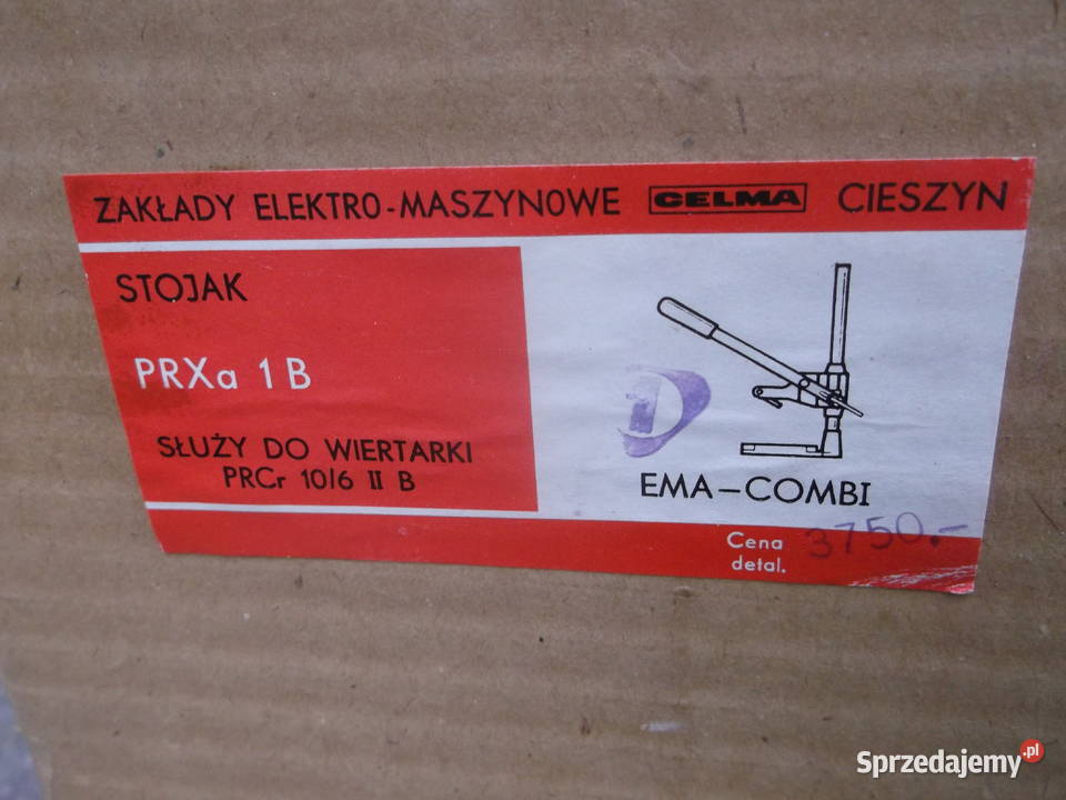 Stojak wiertarki Celma PRXa 1B Sobieska Wola Pierwsza
