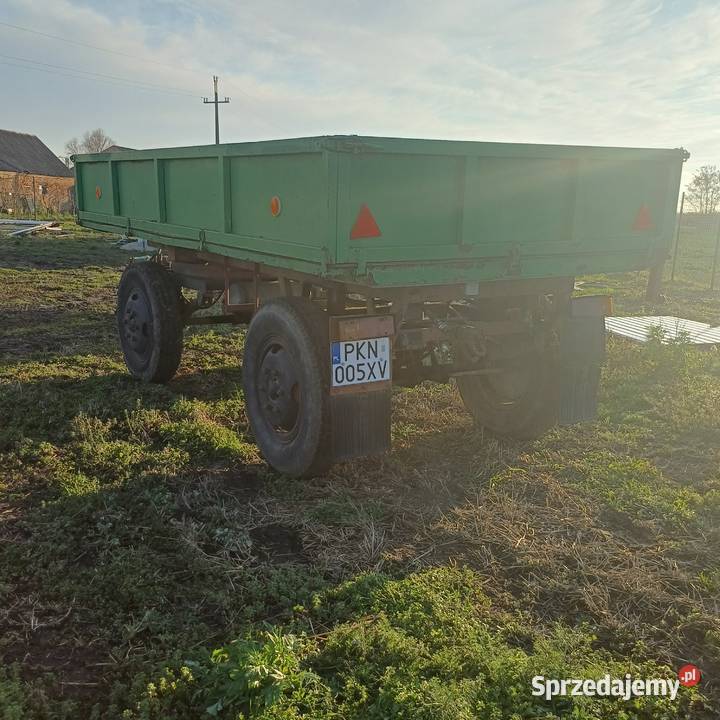 Przyczepa rolnicza Autosan d35 zarejestrowana nieuszkodzony Przyczepy rolnicze