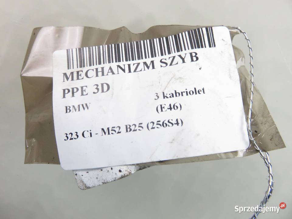 PODNOŚNIK SZYBY PRAWY BMW 3 kabriolet E46